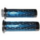 Dirt Bike ATV Pocket Bike Monkey Aluminium Dreh Gas Griff Set CNC Blau