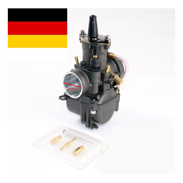 Tuning OKO 30 mm PWK Vergaser polierter Kelch Tuning Flachschiebervergaser