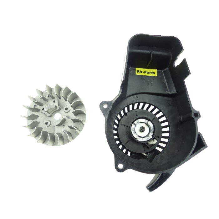 Pocketbike Quad ATV Dirtbike Pullstarter Seilzugstarter + Schwungscheibe 49ccm