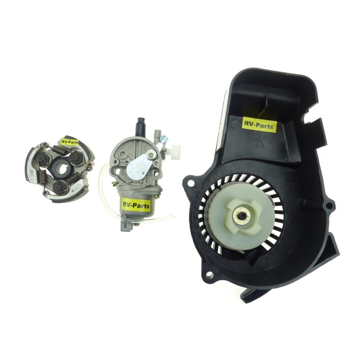 Pocketbike Pullstarter Vergaser Kupplung 49ccm 2 Takt Dirtbike Quad ATV Pitbike