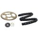 Quad ATV Kettenkit Dirtbike Ritzel Set Pitbike 428 14 Ritzel 48 Zähne 20er Welle