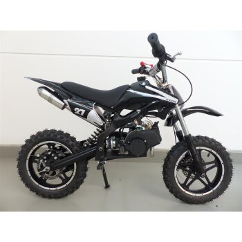 RV-Racing Pocketbike Dirtbike Pocket Cross Bike Kindercross Crossbike Schwarz