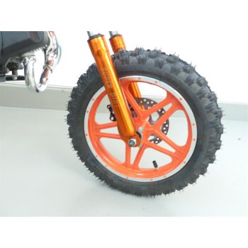 RV-Racing Pocketbike Dirtbike Pocket Cross Bike Kindercross Crossbike Orange