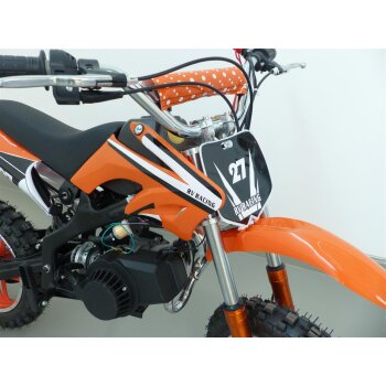 RV-Racing Pocketbike Dirtbike Pocket Cross Bike Kindercross Crossbike Orange
