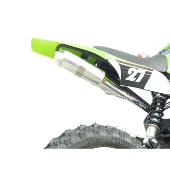 RV-Racing Pocketbike Dirtbike Pocket Cross Bike Kindercross Crossbike Grün