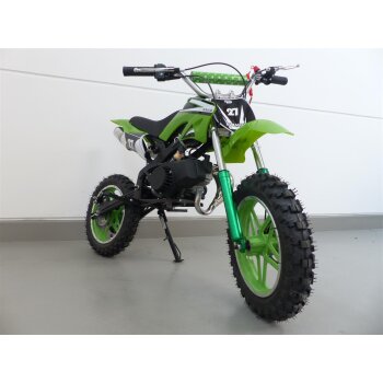 RV-Racing Pocketbike Dirtbike Pocket Cross Bike Kindercross Crossbike Grün