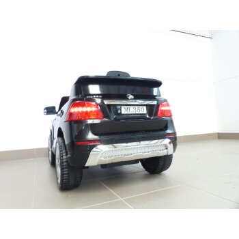Kinder Elektro Auto Mercedes ML350 Kinderauto Elektrofahrzeug in Schwarz 12V