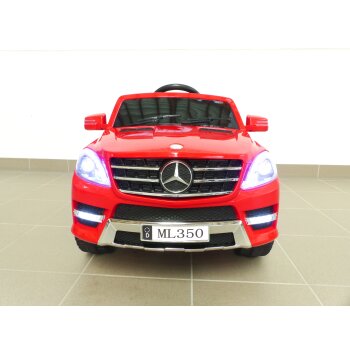 Kinder Elektro Auto Mercedes ML350 Kinderauto Elektrofahrzeug in Rot 50W 12V