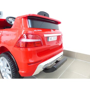Kinder Elektro Auto Mercedes ML350 Kinderauto Elektrofahrzeug in Rot 50W 12V