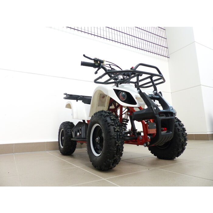 Pocketquad 49ccm Miniquad Quad Kinderquad Quad Pocket Bike 49cc Weiß RV- Racing