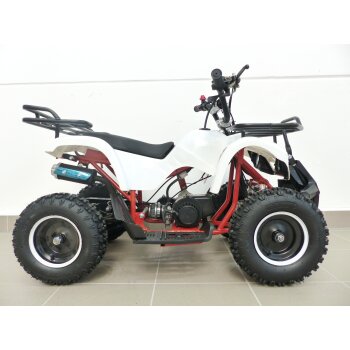 Pocketquad 49ccm Miniquad Quad Kinderquad Quad Pocket Bike 49cc Weiß RV- Racing