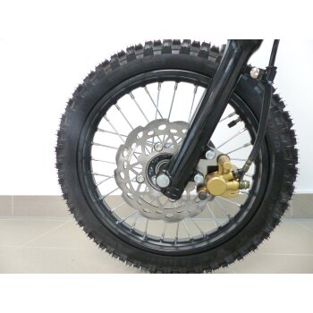 KXD Dirt Bike 125ccm 14/12 Zoll Cross Vollcross Pocketbike Pit Enduro 125cc 12PS