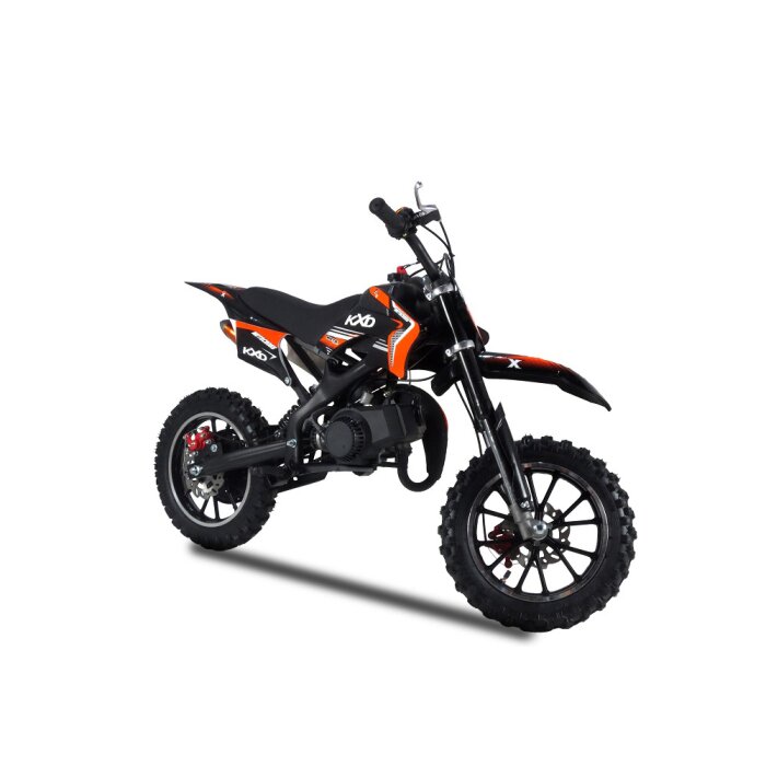 Pocketbike Dirtbike Pocket Cross 49cc Kindercross Crossbike KXD 701 Orange