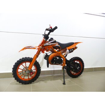 Pocketbike Dirtbike Pocket Cross 49cc Kindercross Crossbike KXD 701 Orange