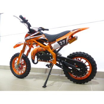 Pocketbike Dirtbike Pocket Cross 49cc Kindercross Crossbike KXD 701 Orange