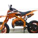 Pocketbike Dirtbike Pocket Cross 49cc Kindercross Crossbike KXD 701 Orange