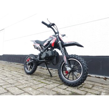 Pocketbike Dirtbike Pocket Cross 49cc Bike Kindercross Crossbike KXD 701 Rot
