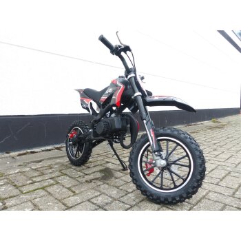 Pocketbike Dirtbike Pocket Cross 49cc Bike Kindercross Crossbike KXD 701 Rot