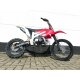 125ccm Dirtbike Pitbike KXD 612A 4Takt 4 Gang 17/14 Enduro Cross Motorrad Rot