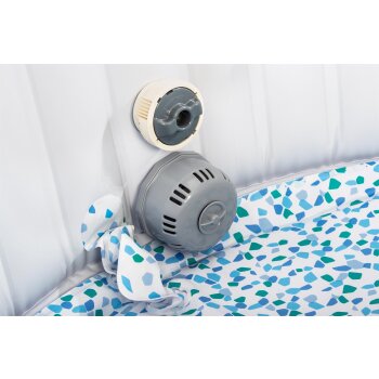 Bestway Whirlpool Lay-Z-Spa Milan AirJet Plus Pool 196x71cm W-Lan APP Winterfest