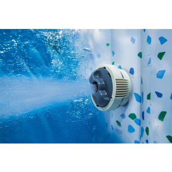 Bestway Whirlpool Lay-Z-Spa Milan AirJet Plus Pool 196x71cm W-Lan APP Winterfest