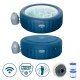 Bestway Whirlpool Lay-Z-Spa Milan AirJet Plus Pool 196x71cm W-Lan APP Winterfest
