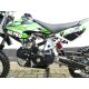125ccm Dirtbike Pitbike KXD 607 4Takt Automatik 14/12 Enduro Cross Motorrad Grün