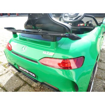 Kinder Elektro Auto Mercedes GT-R AMG Kinderauto Elektrofahrzeug in Grün 12V