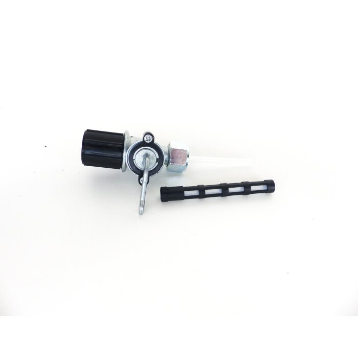 Benzinhahn Kraftstoffhahn schräg mit Wassersack für Simson S50 S51 SR1 SR2 MZ ES