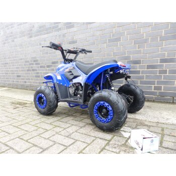 125ccm Quad ATV Automatikgetriebe 6 Zoll Kinderquad KXD Kinder Quad ATV001 Blau