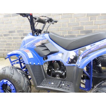 125ccm Quad ATV Automatikgetriebe 6 Zoll Kinderquad KXD Kinder Quad ATV001 Blau