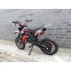 Kindercross Pocketbike Dirtbike Pocket Cross 49cc Kinder Cross Crossbike 708 Rot