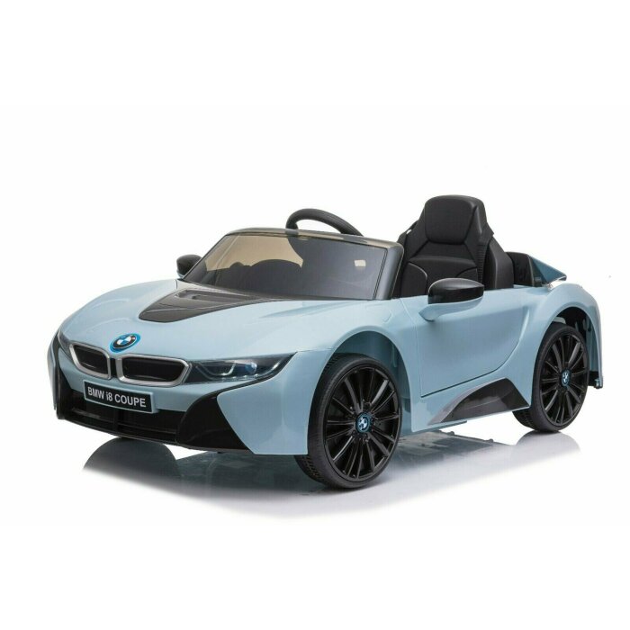 Kinder Elektro Auto BMW i8 Kinderauto Elektrofahrzeug Elektroauto in Blau 12V
