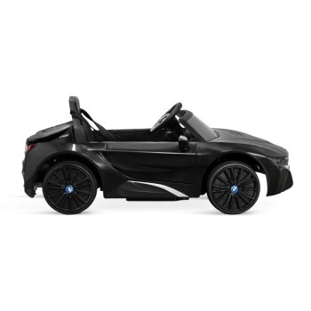 Kinder Elektro Auto BMW i8 Kinderauto Elektrofahrzeug Elektroauto in Schwarz 12V