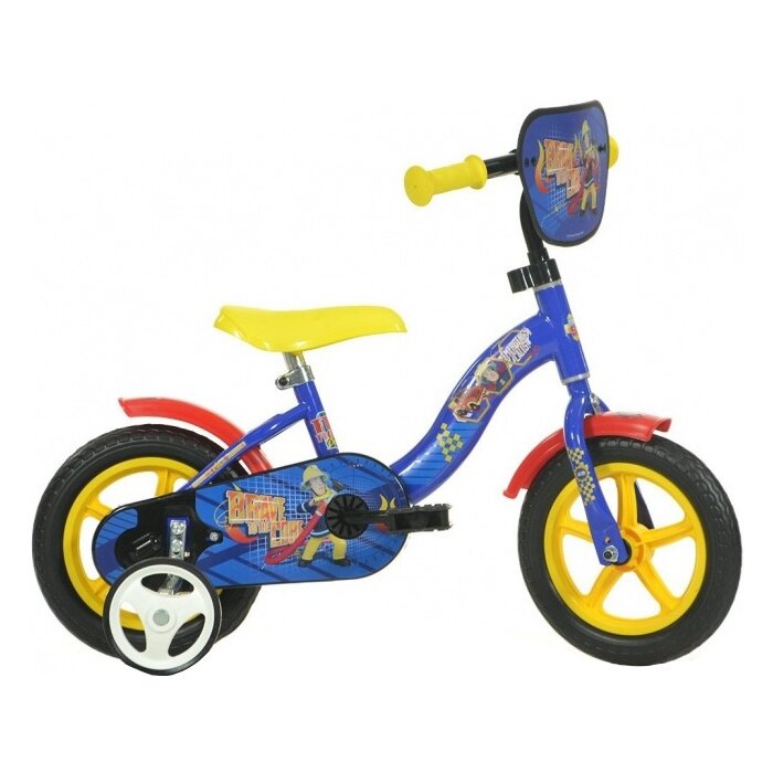 10 Zoll Kinderfahrrad Fireman Sam Original Lizenz Fahrrad Bike Feuerwehr-Mann