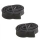 2 x Fahrrad Schlauch 28 x 1 1/2 Zoll FV Ventil 48mm 28 Zoll hermetisch dicht
