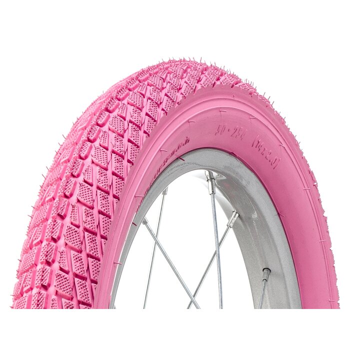 AMIGO Mantel Fahrrad Außenreifen Ortem M1500 14 x 2.00  14 Zoll Reifen Farbwahl Pink