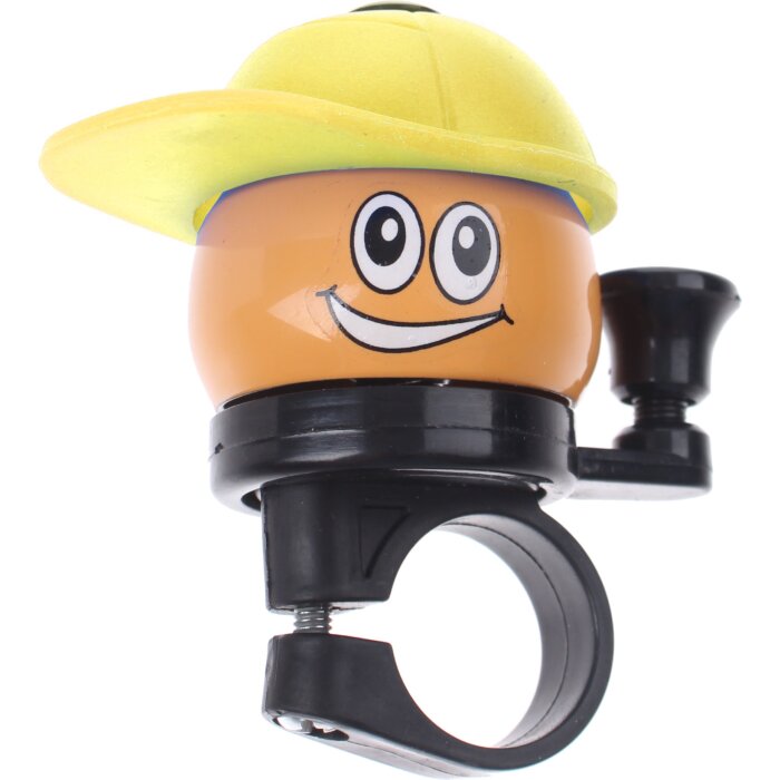 Fahrrad Klingel Glocke Bell Bike Handklingel Fahrradklingel Metall Johntoy Gelb