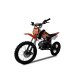 125 ccm Dirtbike Dirt Pocket Pit Bike Pitbike Cross 17/14 Enduro KXD 607 Rot