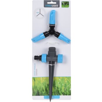 ProGarden Rasensprenger 20 cm Bewässerung Garten Regner Sprinkler Gartensprenger