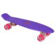 22"LED Skateboard Deck Funboard Miniboard Board Pennyboard Kinderboard Rosa