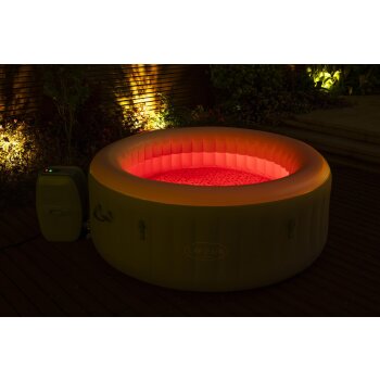 Bestway Whirlpool Lay-Z-Spa Tahiti Airjet Pool 2-4 Personen 180x66cm hellgrau