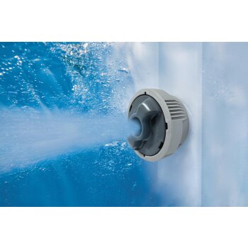 Bestway Whirlpool Lay-Z-Spa Tahiti Airjet Pool 2-4 Personen 180x66cm hellgrau