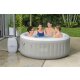 Bestway Whirlpool Lay-Z-Spa Tahiti Airjet Pool 2-4 Personen 180x66cm hellgrau