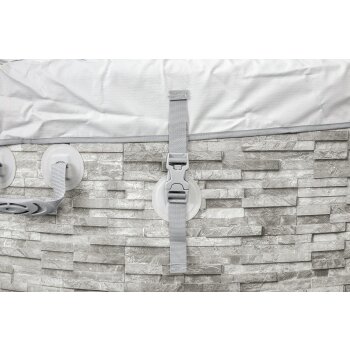 Bestway Whirlpool Lay-Z-Spa Vancouver Airjet Pool 3-5 Personen mit App 155x60cm