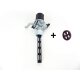 Benzinhahn Kraftstoffhahn schräg mit Wassersack für Simson S50 S51 SR SR2 MZ SET