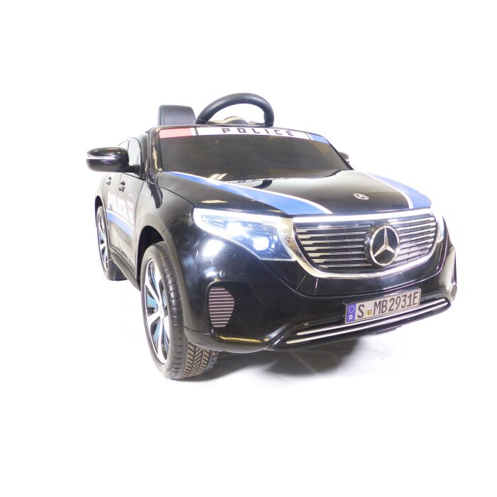 Kinder Elektro Kinderauto Mercedes EQC 2 x 35W 12V Kinderfahrzeug in Schwarz