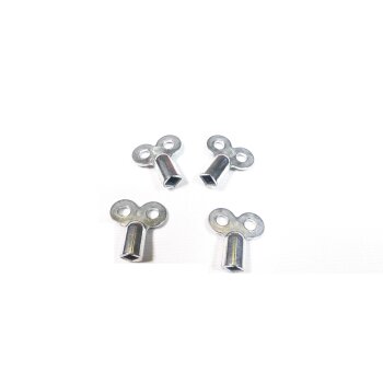 Entlüftungsschlüssel Metall Heizkörper Ventile Heizung Schlüssel 1-4 Stück Set