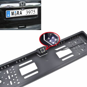170° IR 4 LED Rückfahrkamera kennzeichen Nummernschild Einparkhilfe Mercedes