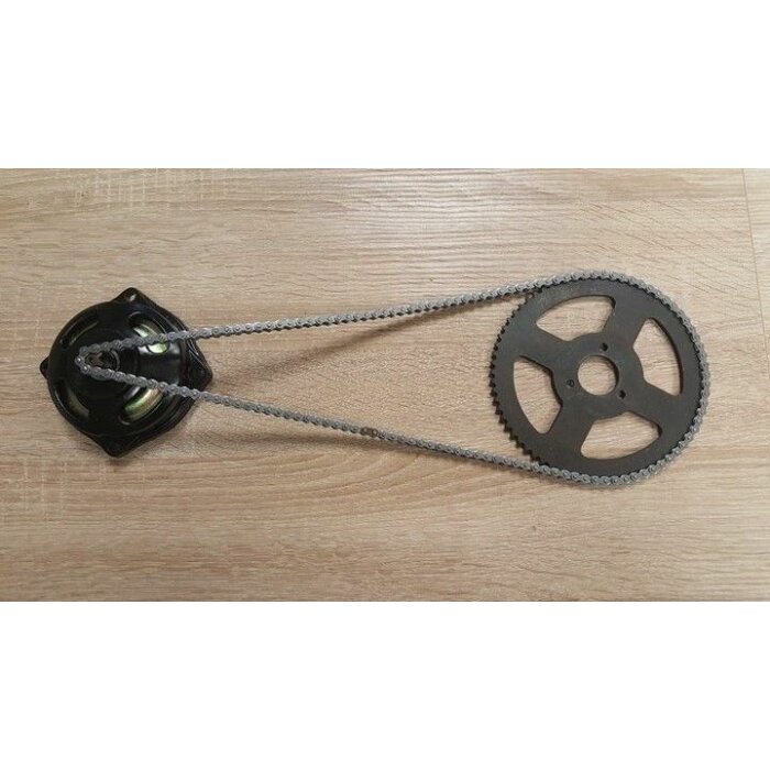 Pocketbike 7er Ritzel Kupplungsglocke 72 Zähne 25H Kette Set Kettenrad Tuning